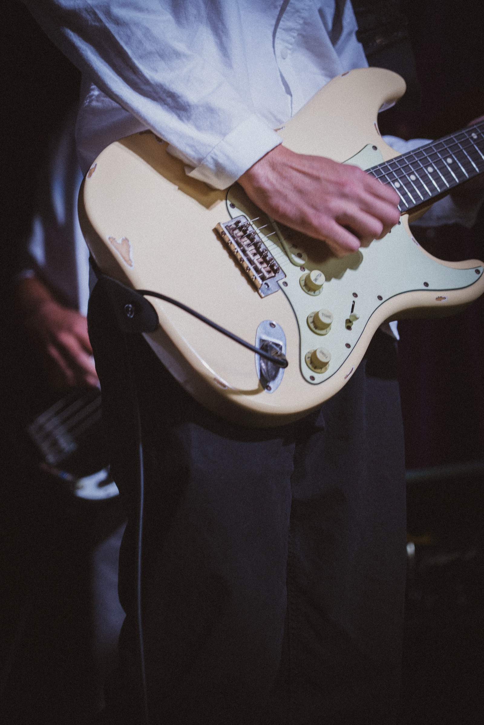 Guitar detail shot
