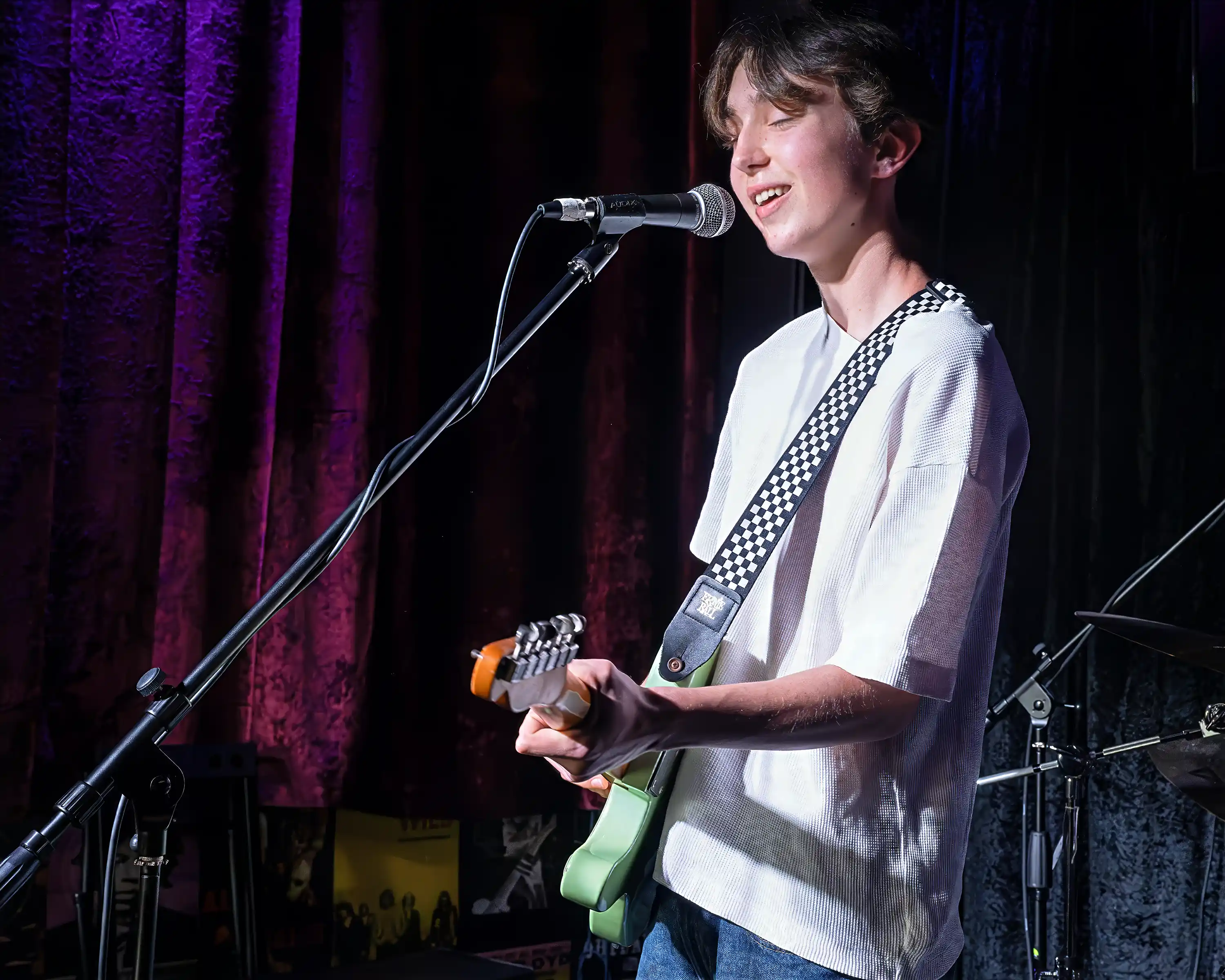 Singer-guitarist at Youth Mic