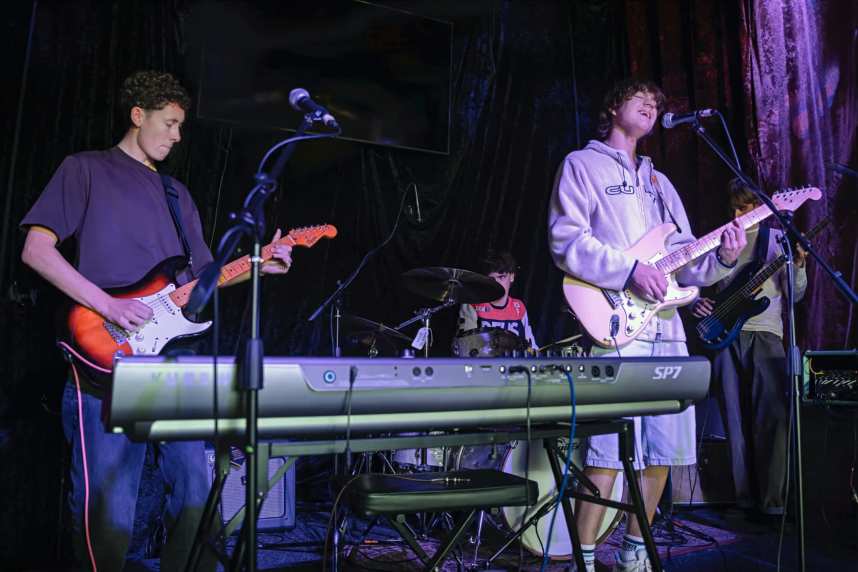 Full band with keyboards